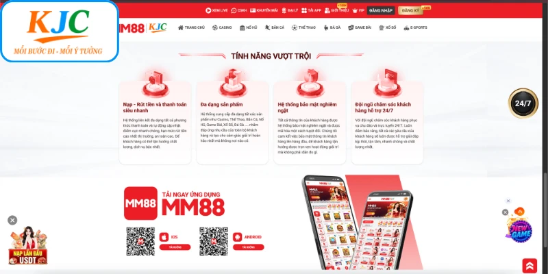 Những lợi thế của MM88 thúc đẩy sự phát triển