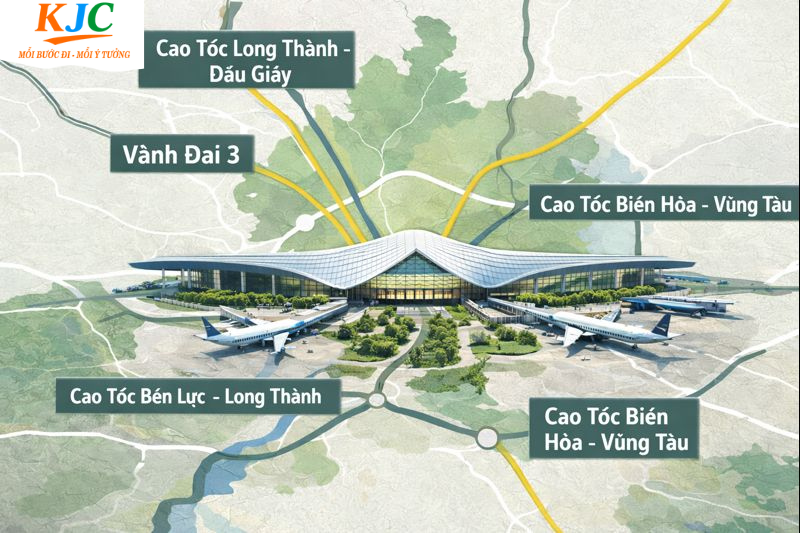 Kết nối giao thông và logistics của sân bay Long Thành
